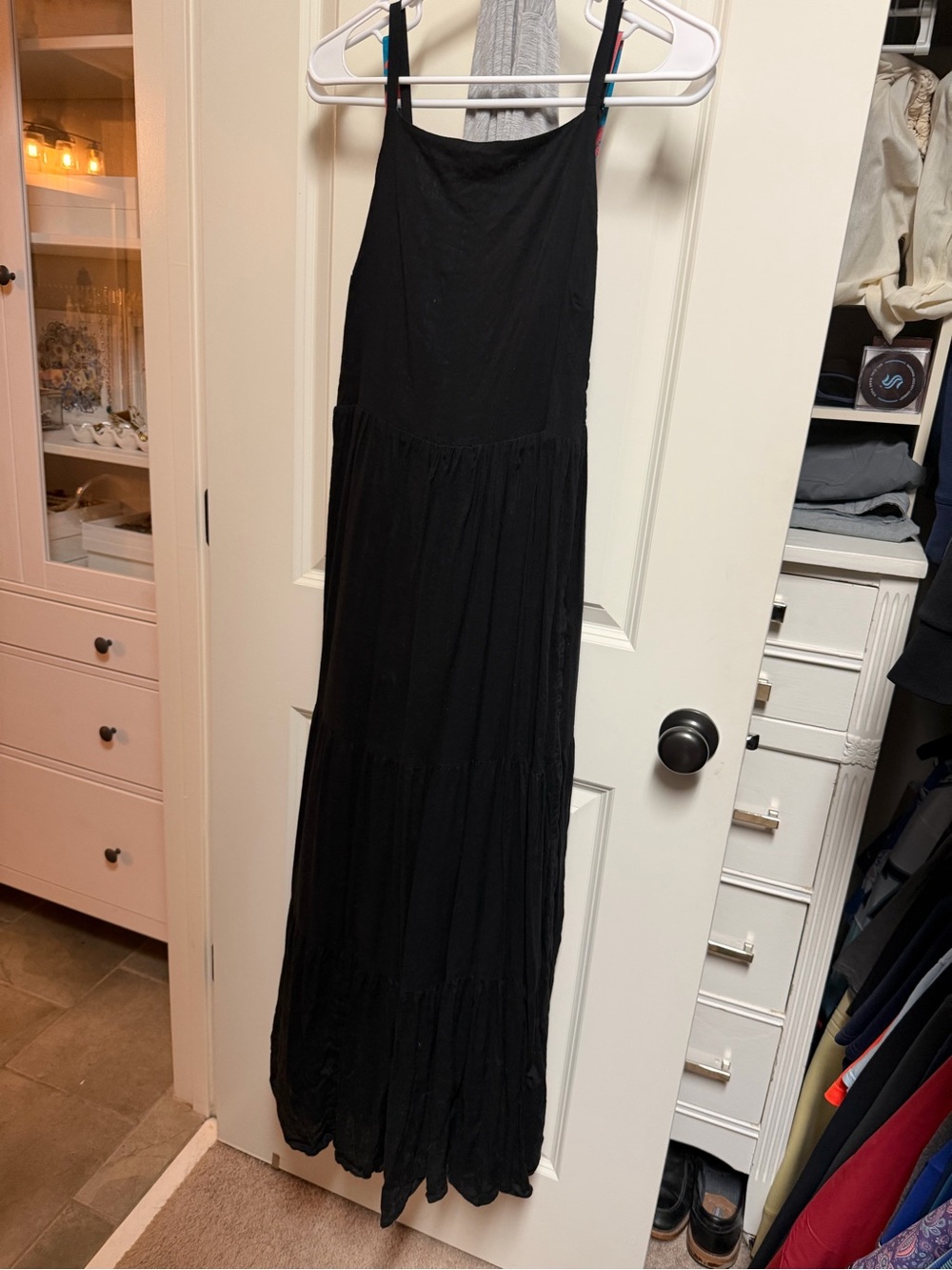 Old Navy Black Maxi Slip Dress - Classic Women's Summer Dress